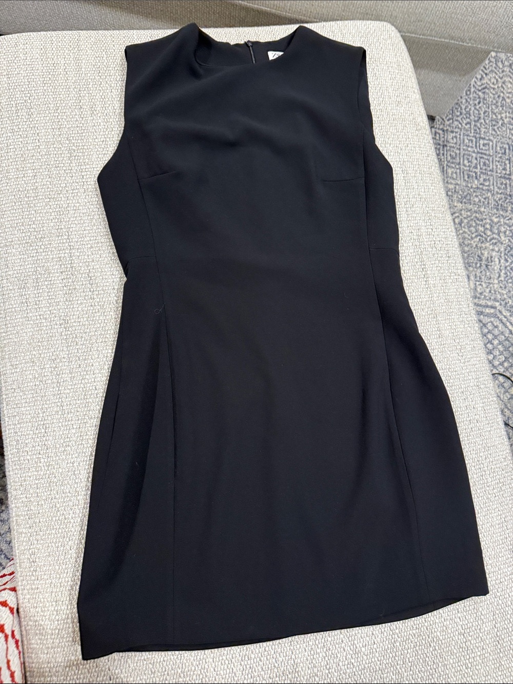 Zara Black Sleeveless Mini Dress